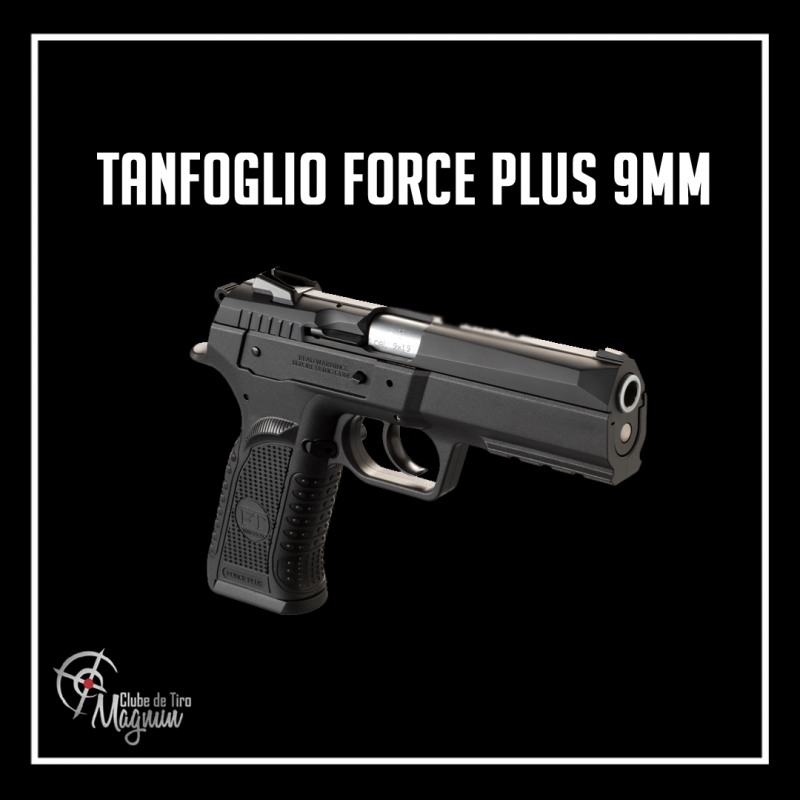 Tanfoglio Force Plus 9mm Clube De Tiro Magnum Crici ma SC
